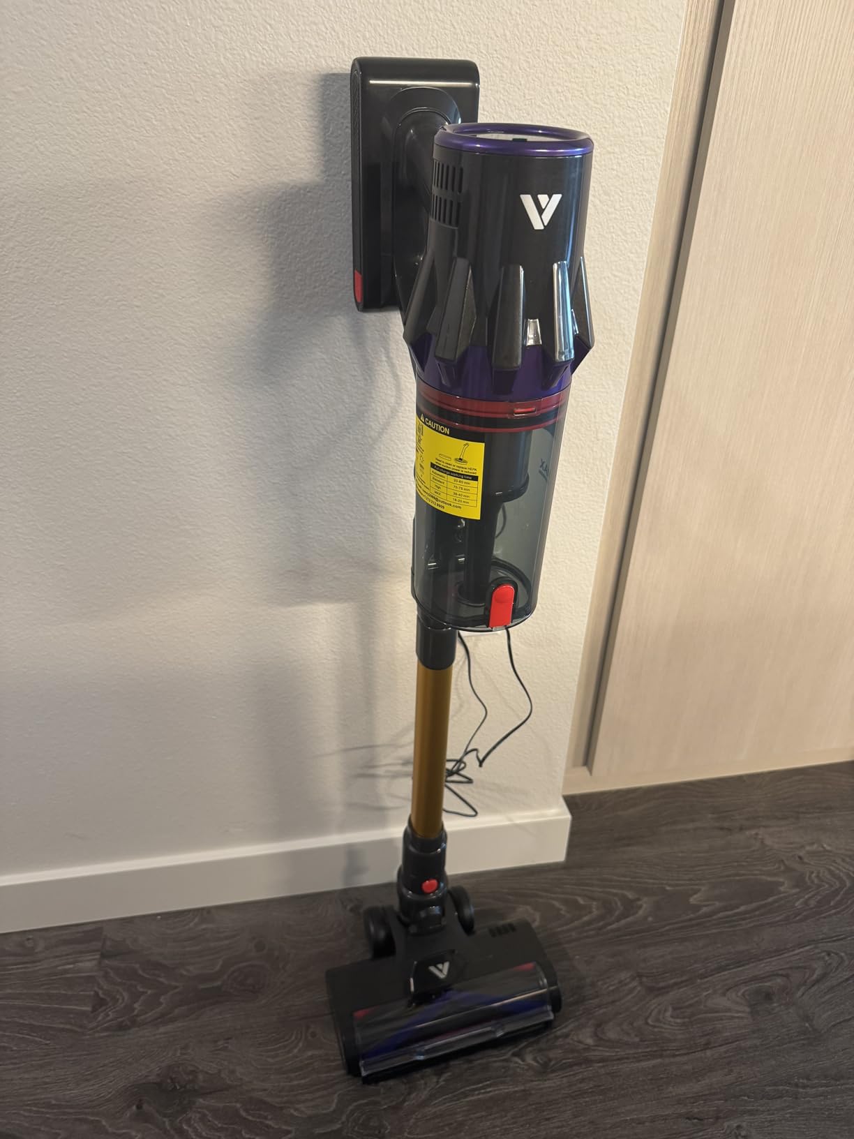 Coovy SU7 Ultra Cordless Vacuum Cleaner, 55KPa/650W 80Mins Runtime Powerful Suction Stick Vaccum for Whole-House Cleaning, Self-Standing Anti-Tangle Vac for Hard Floors Carpet Pet Hair, Ultra Version customer photo 2