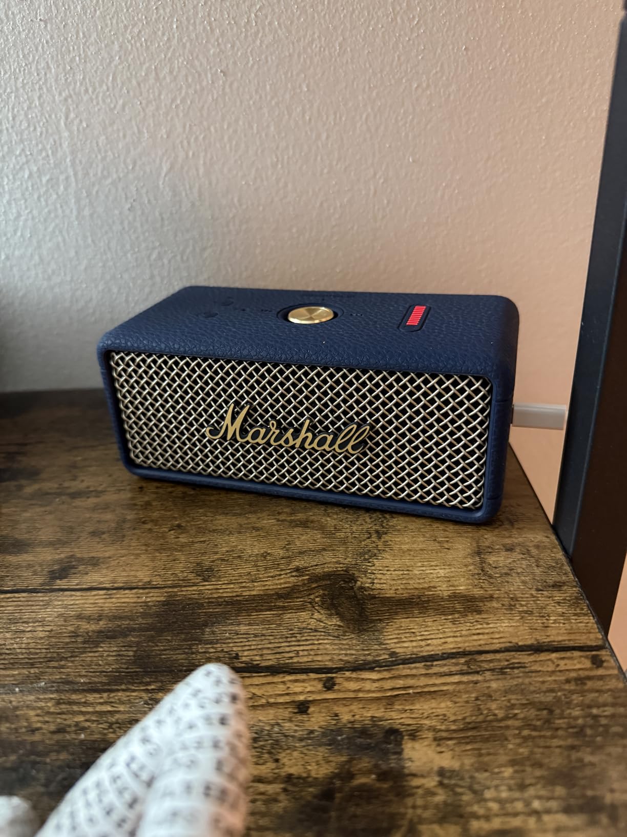 Marshall Emberton III Portable Bluetooth Speaker - Rugged Waterproof/Dust-Proof Design | Loud Stereo Sound, Deep Bass | Compact and Wireless for Travel and Outdoors - Black and Silver customer photo 1