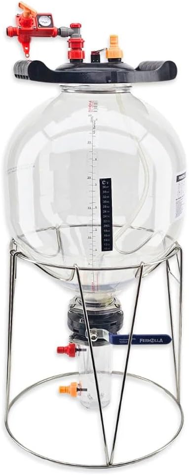 FermZilla Tri-Conical Easy-Grip Pressure Fermenter Starter Kit - 27L customer photo 1