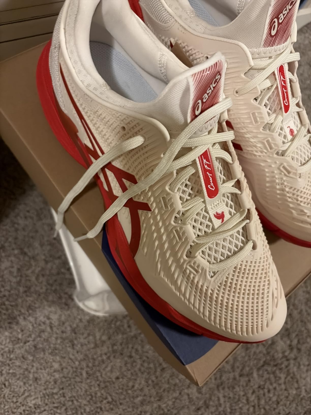 ASICS Men's Court FlyteFoam 3 Novak Tennis Shoe customer photo 1