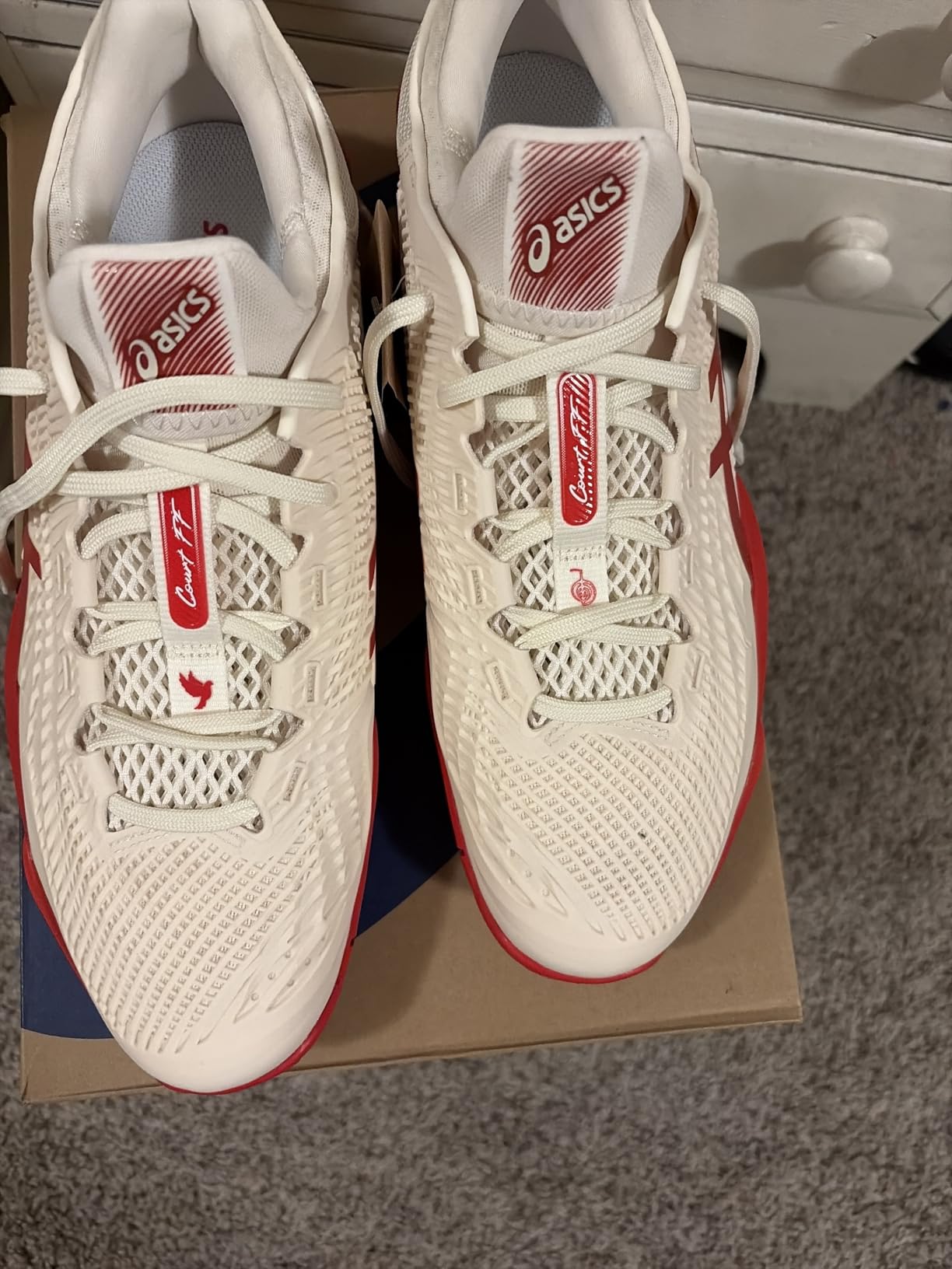ASICS Men's Court FlyteFoam 3 Novak Tennis Shoe customer photo 2