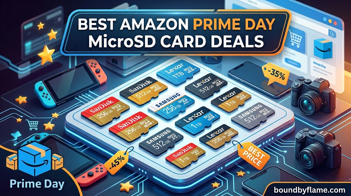 Best Amazon Prime Day MicroSD Card Deals