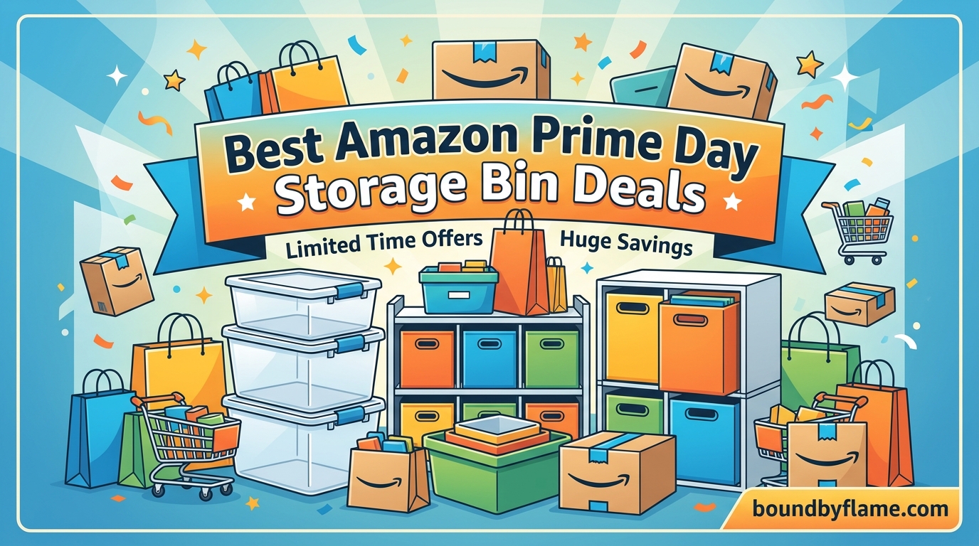 Best Amazon Prime Day Storage Bin Deals