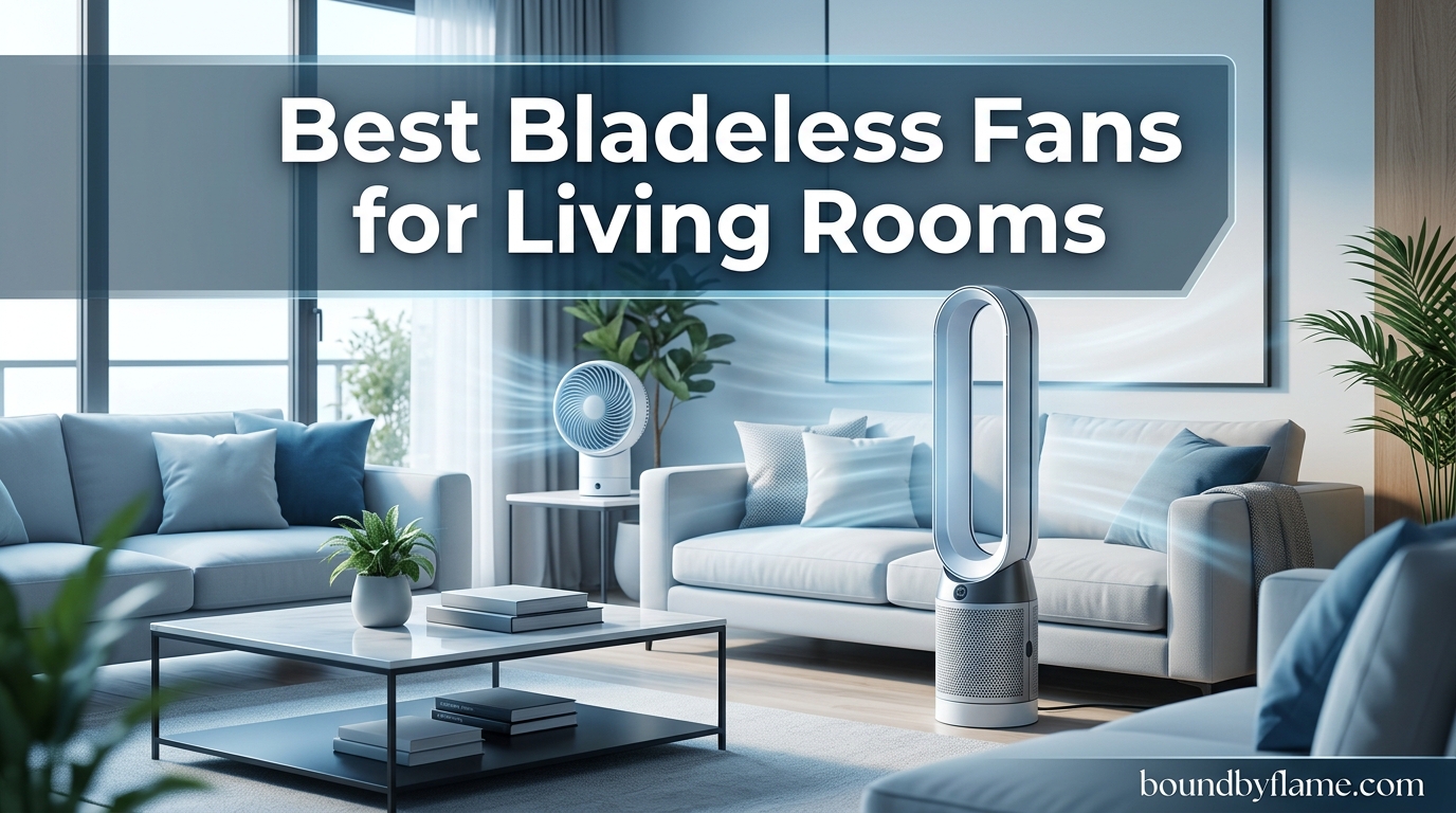 Best Bladeless Fans for Living Rooms