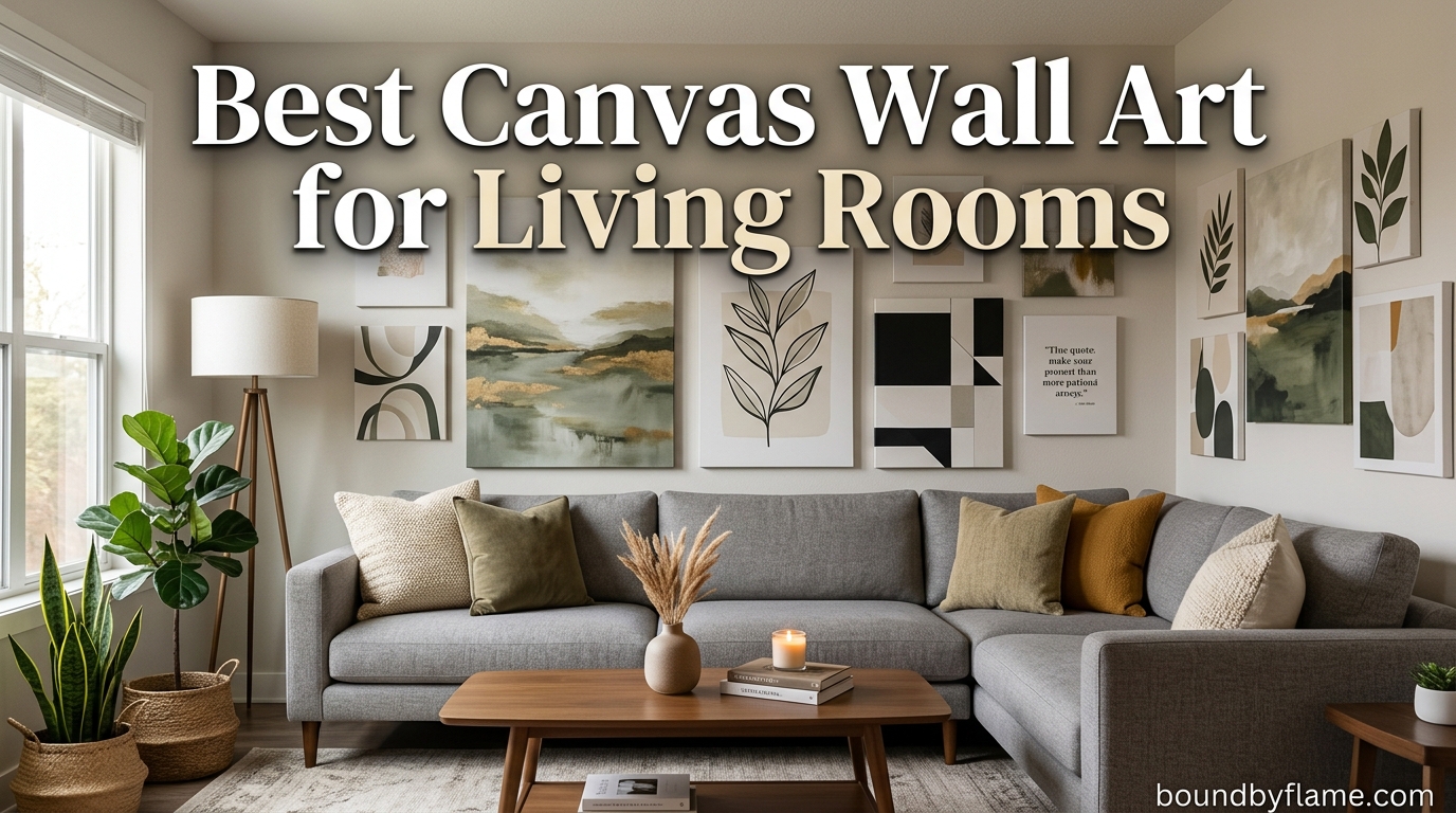 Best Canvas Wall Art for Living Rooms