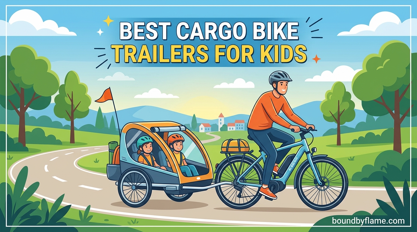 Best Cargo Bike Trailers for Kids