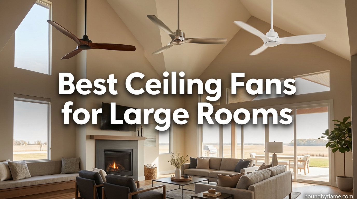 Best Ceiling Fans for Large Rooms