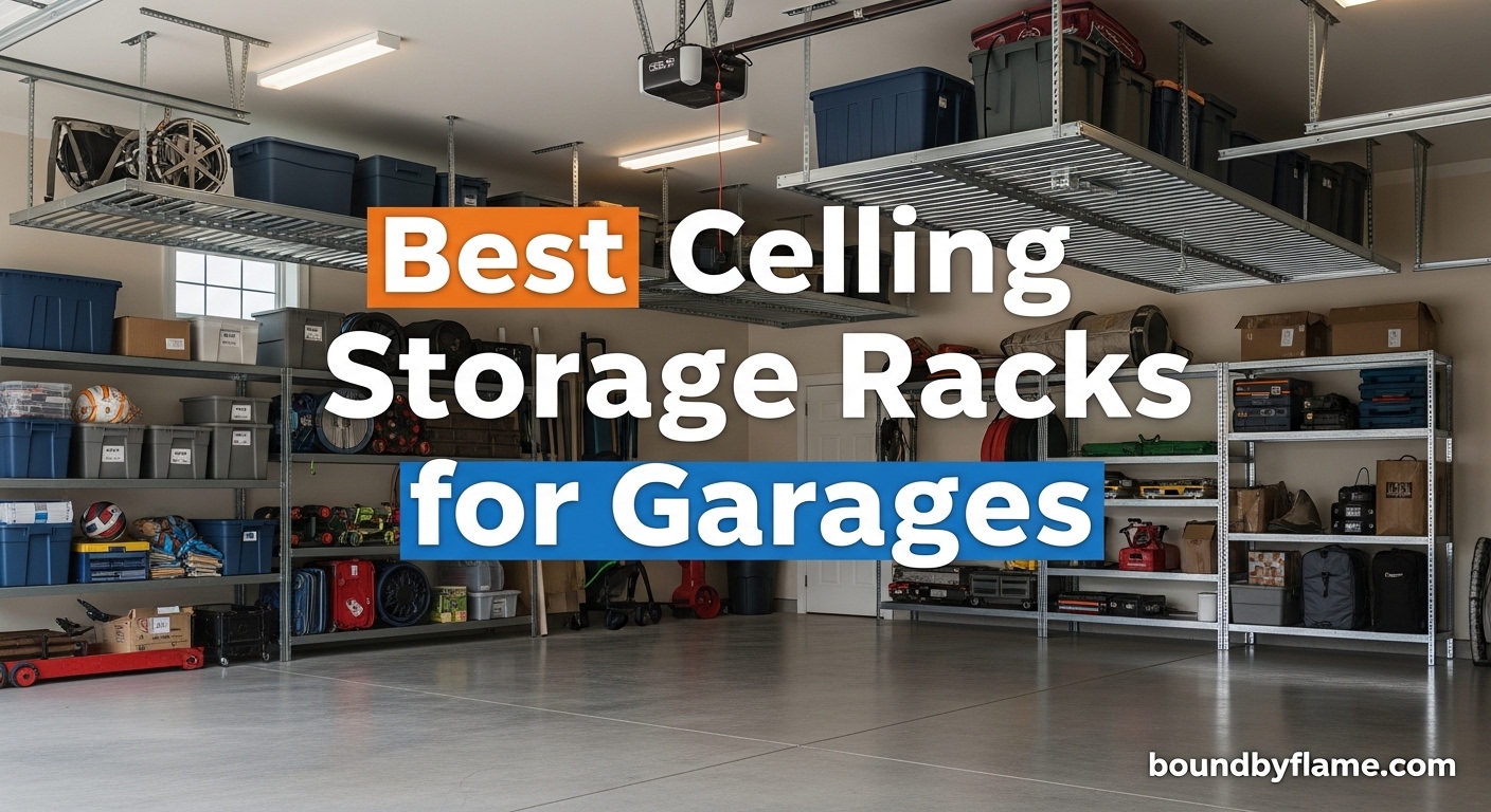 Best Ceiling Storage Racks for Garages