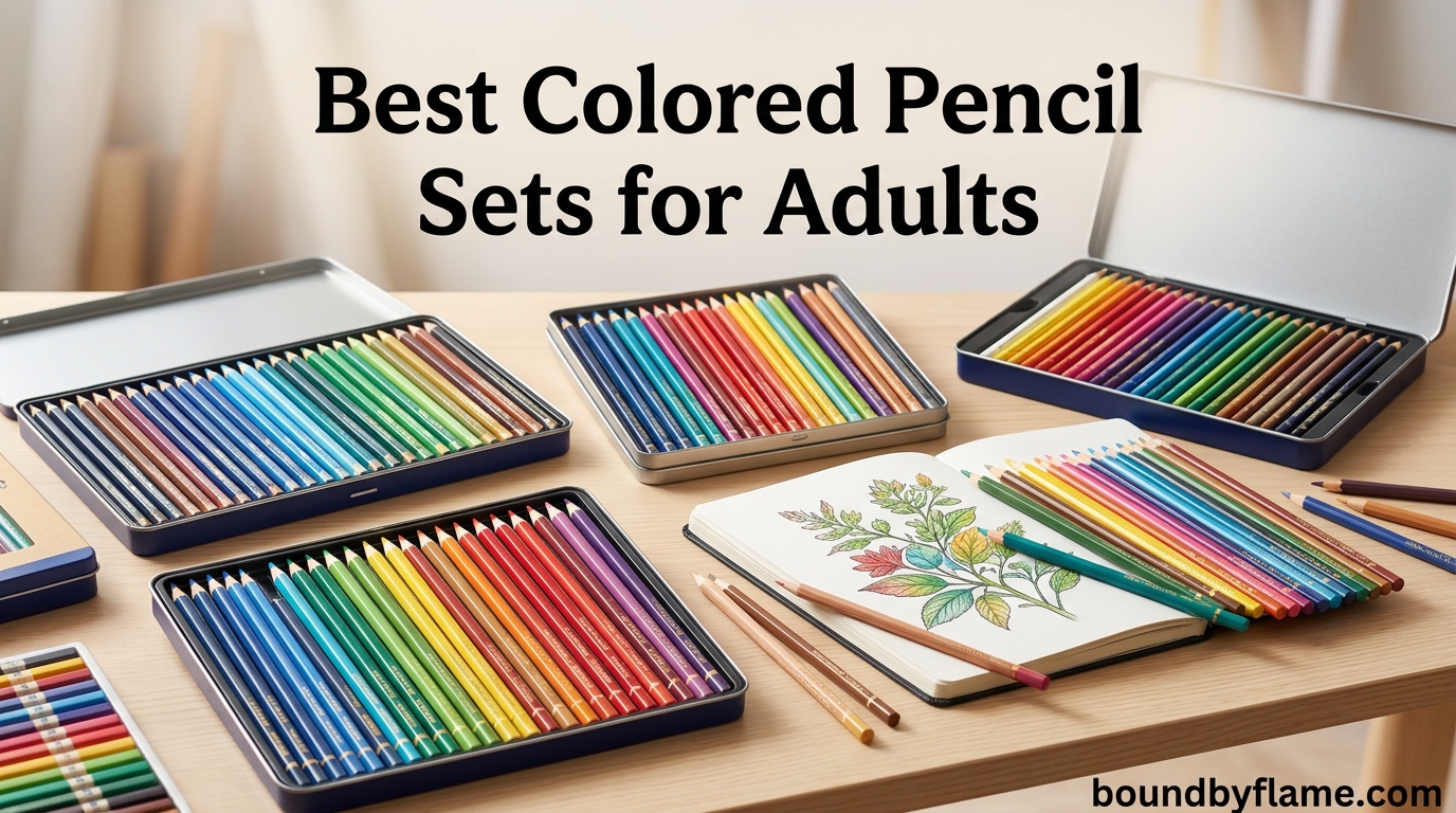 Best Colored Pencil Sets for Adults
