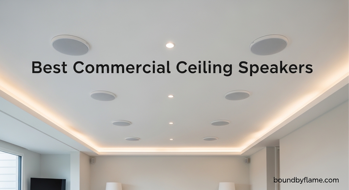 Best Commercial Ceiling Speakers