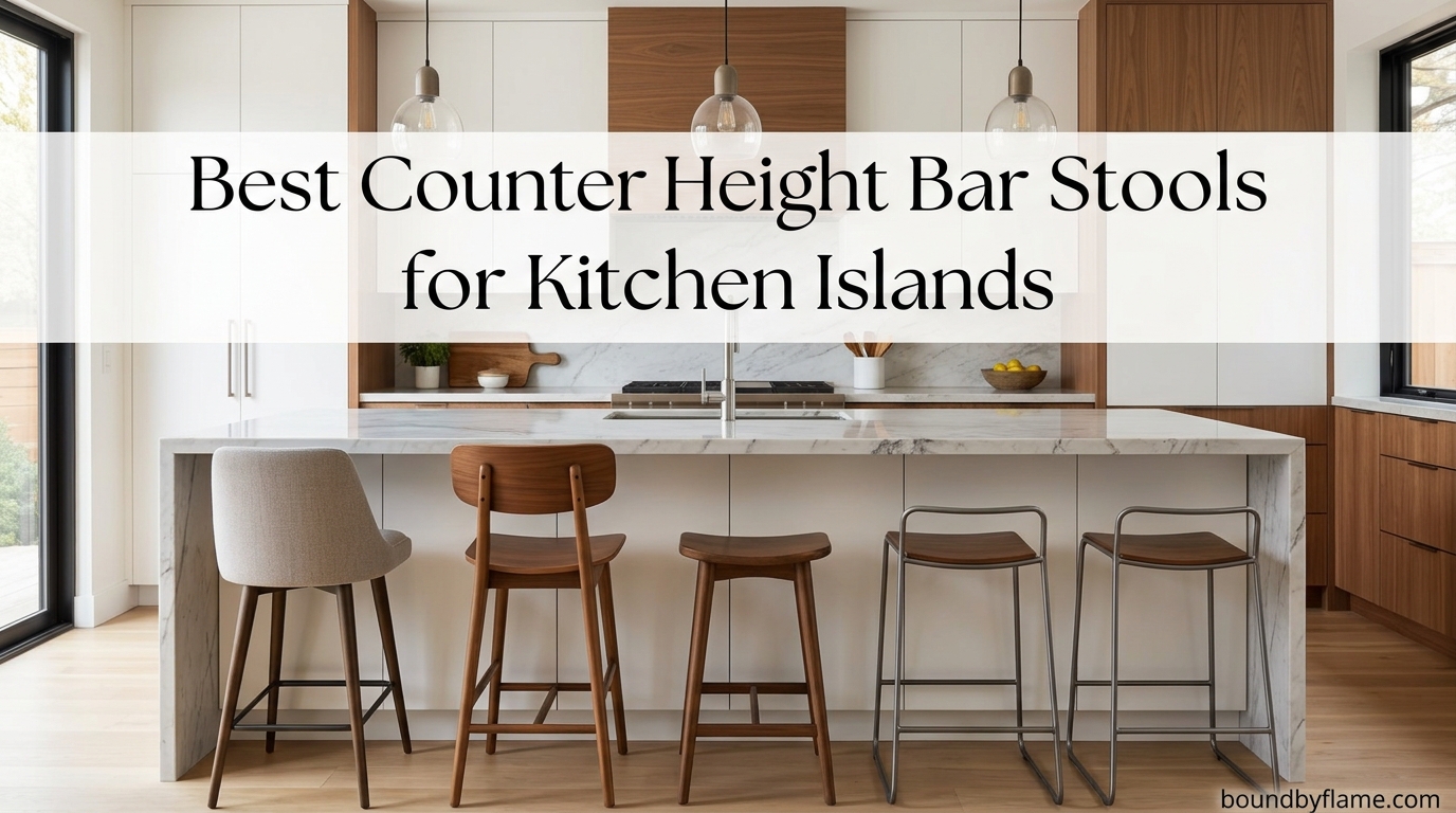 Best Counter Height Bar Stools for Kitchen Islands
