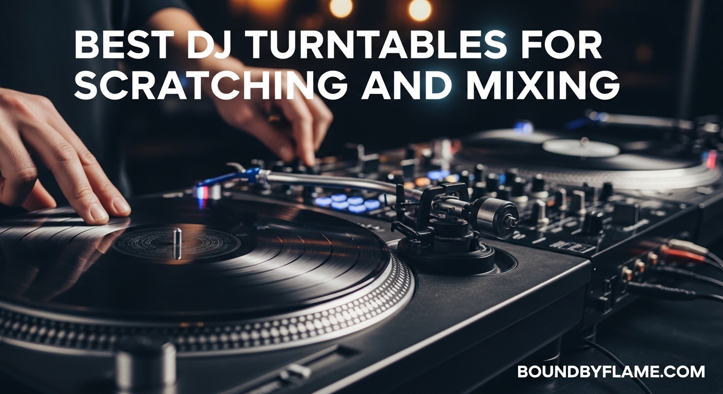 Best DJ Turntables for Scratching and Mixing
