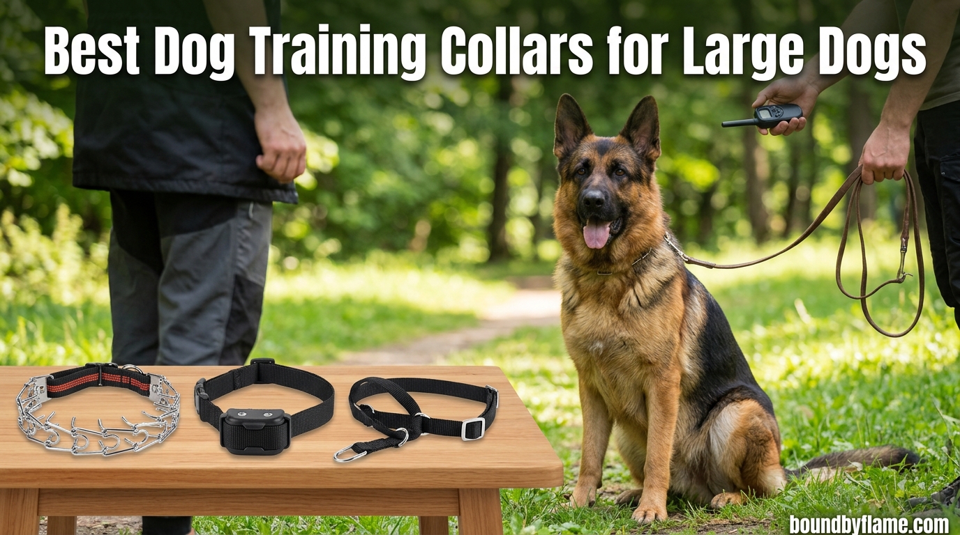 Best Dog Training Collars for Large Dogs