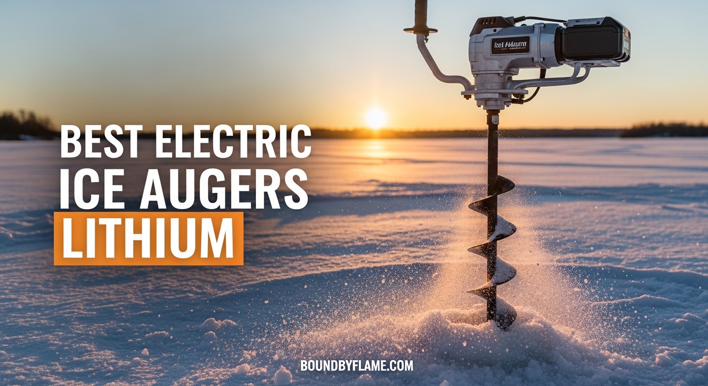 Best Electric Ice Augers Lithium