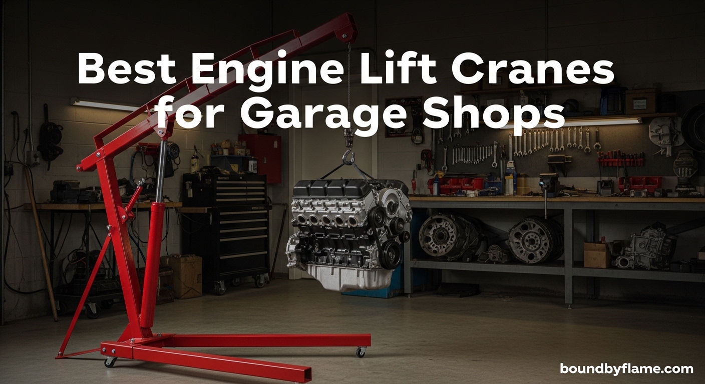 Best Engine Lift Cranes for Garage Shops