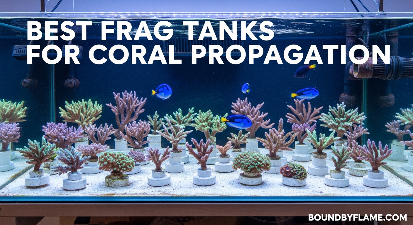 Best Frag Tanks for Coral Propagation