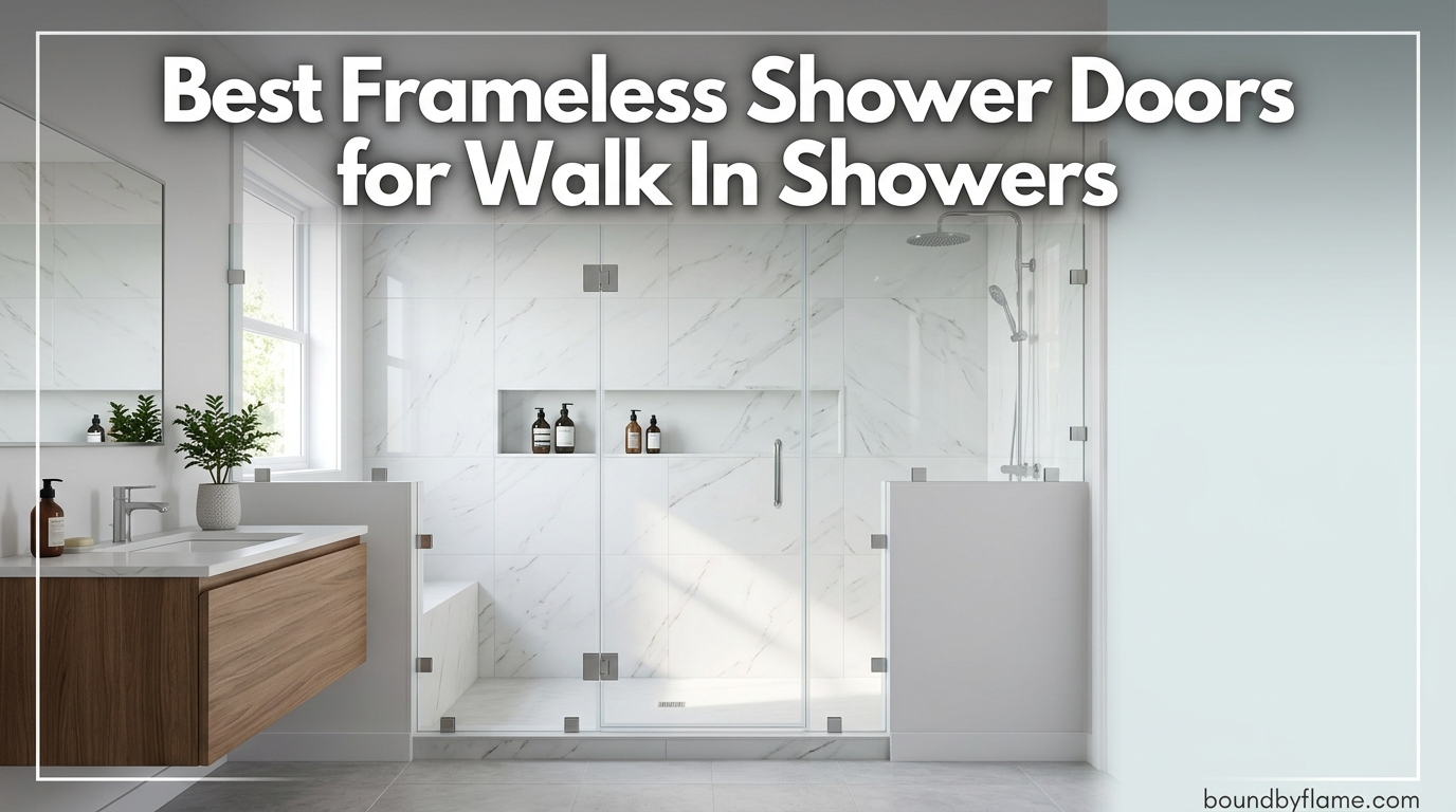 Best Frameless Shower Doors for Walk In Showers