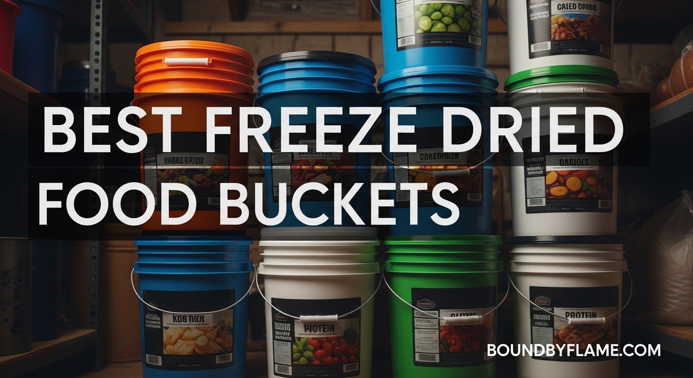 Best Freeze Dried Food Buckets