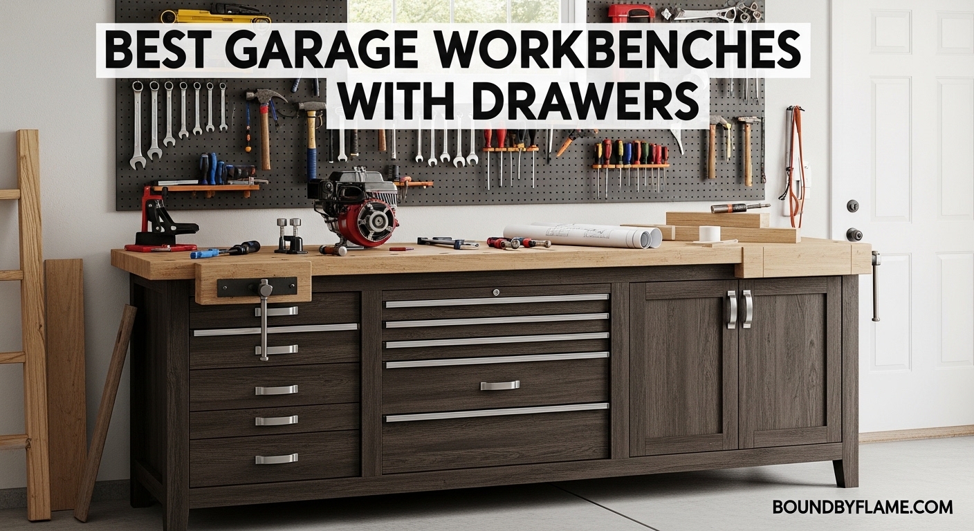 Best Garage Workbenches with Drawers