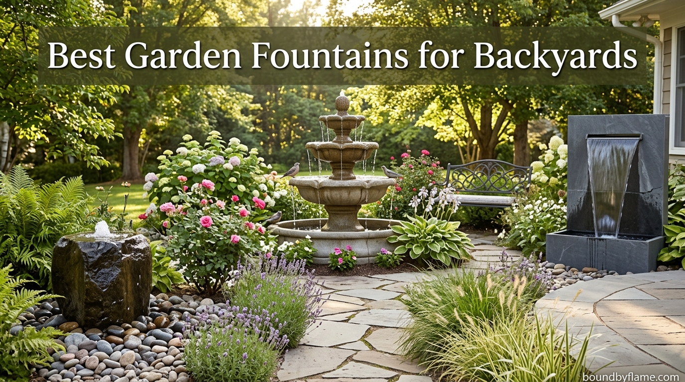 Best Garden Fountains for Backyards