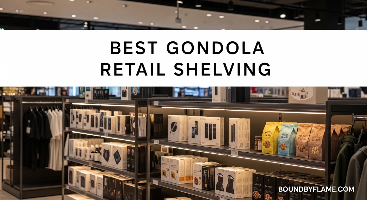 Best Gondola Retail Shelving