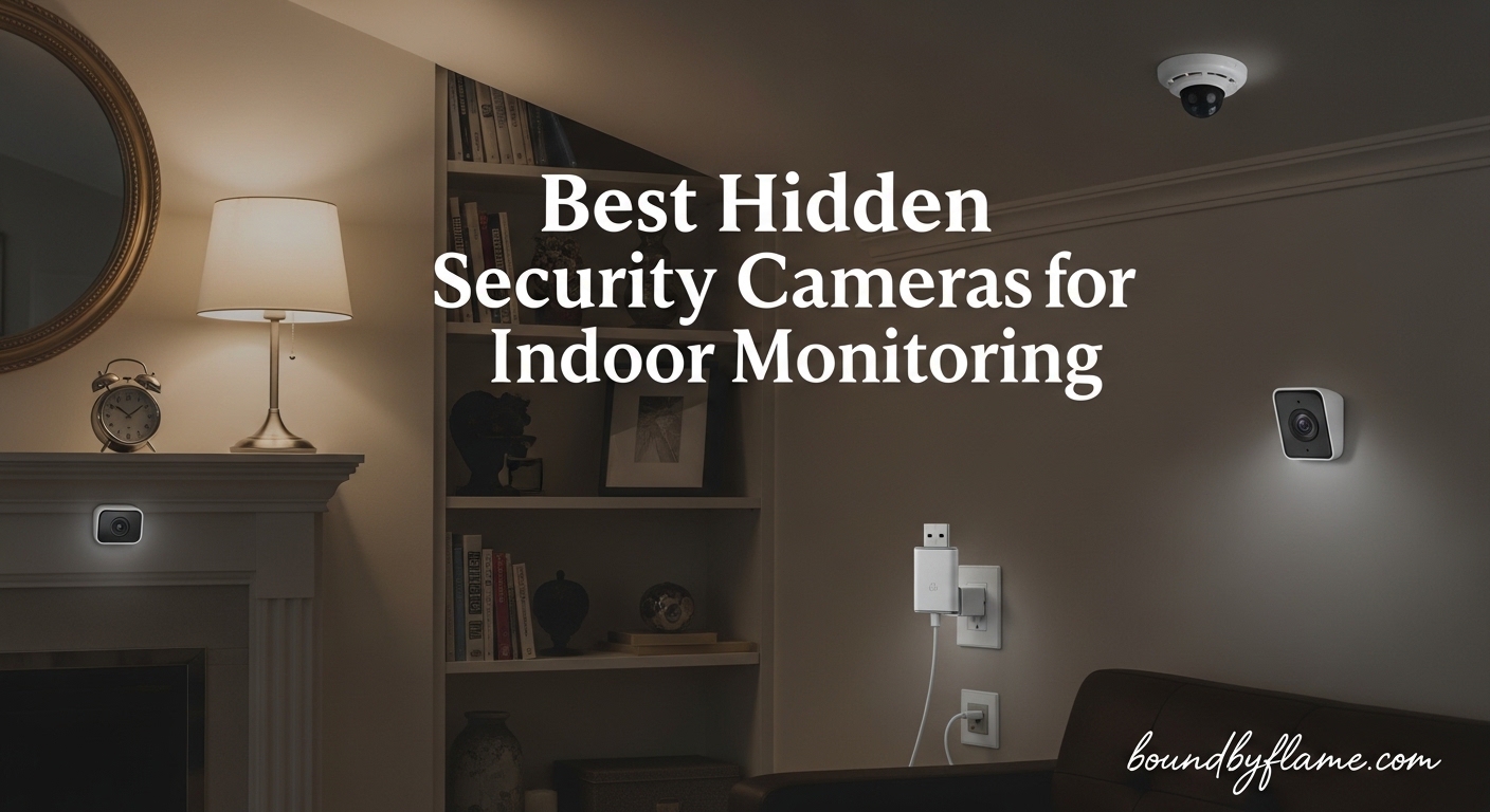 Best Hidden Security Cameras for Indoor Monitoring