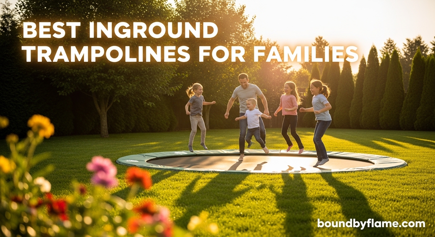 Best Inground Trampolines for Families