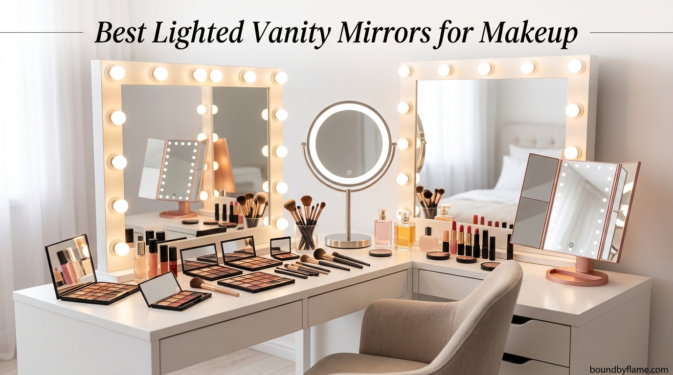 Best Lighted Vanity Mirrors for Makeup