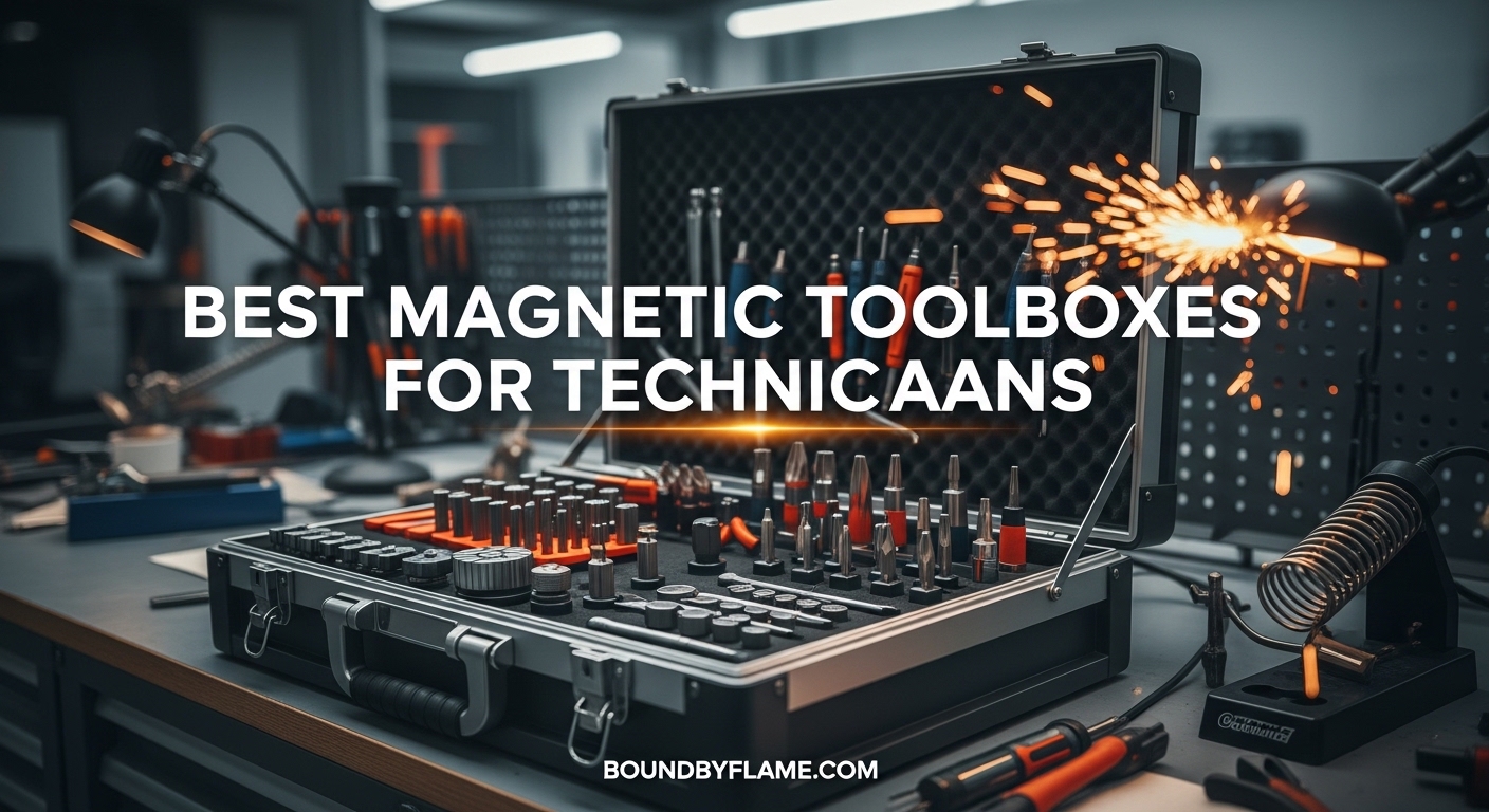 Best Magnetic Toolboxes for Technicians