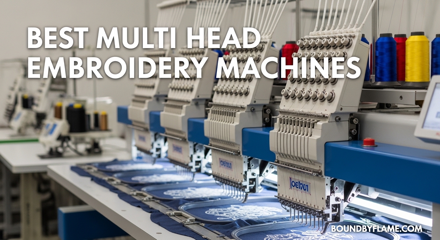 Best Multi Head Embroidery Machines