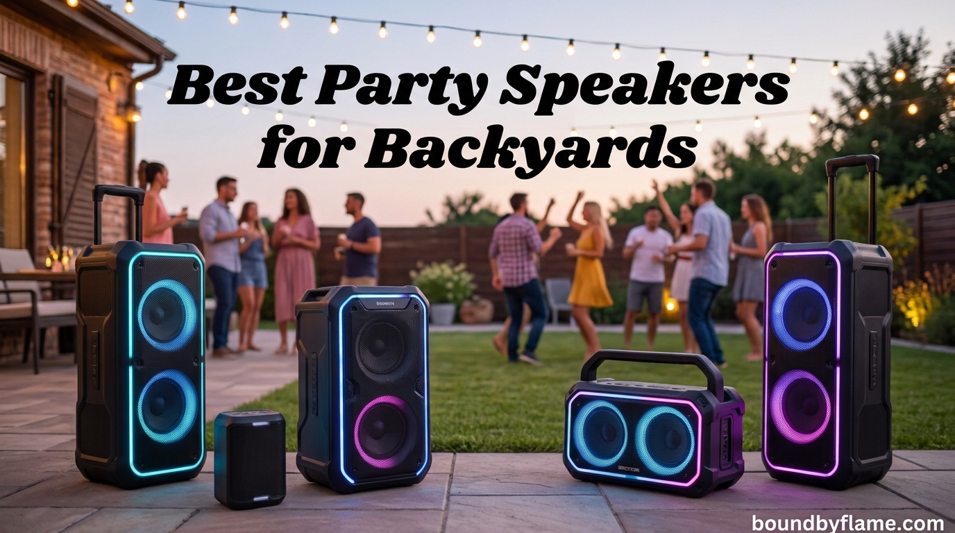 Best Party Speakers for Backyards
