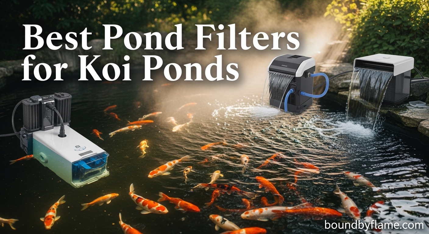 Best Pond Filters for Koi Ponds
