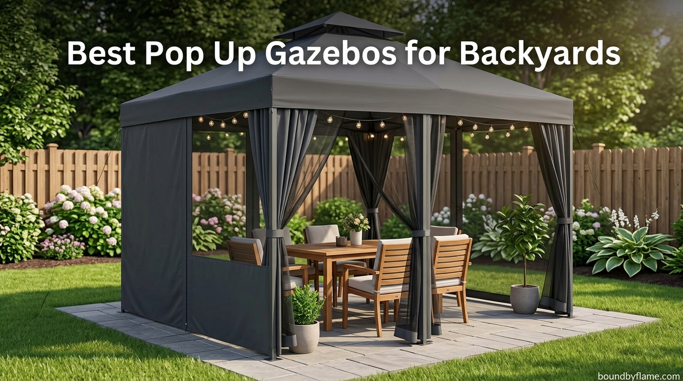 Best Pop Up Gazebos for Backyards