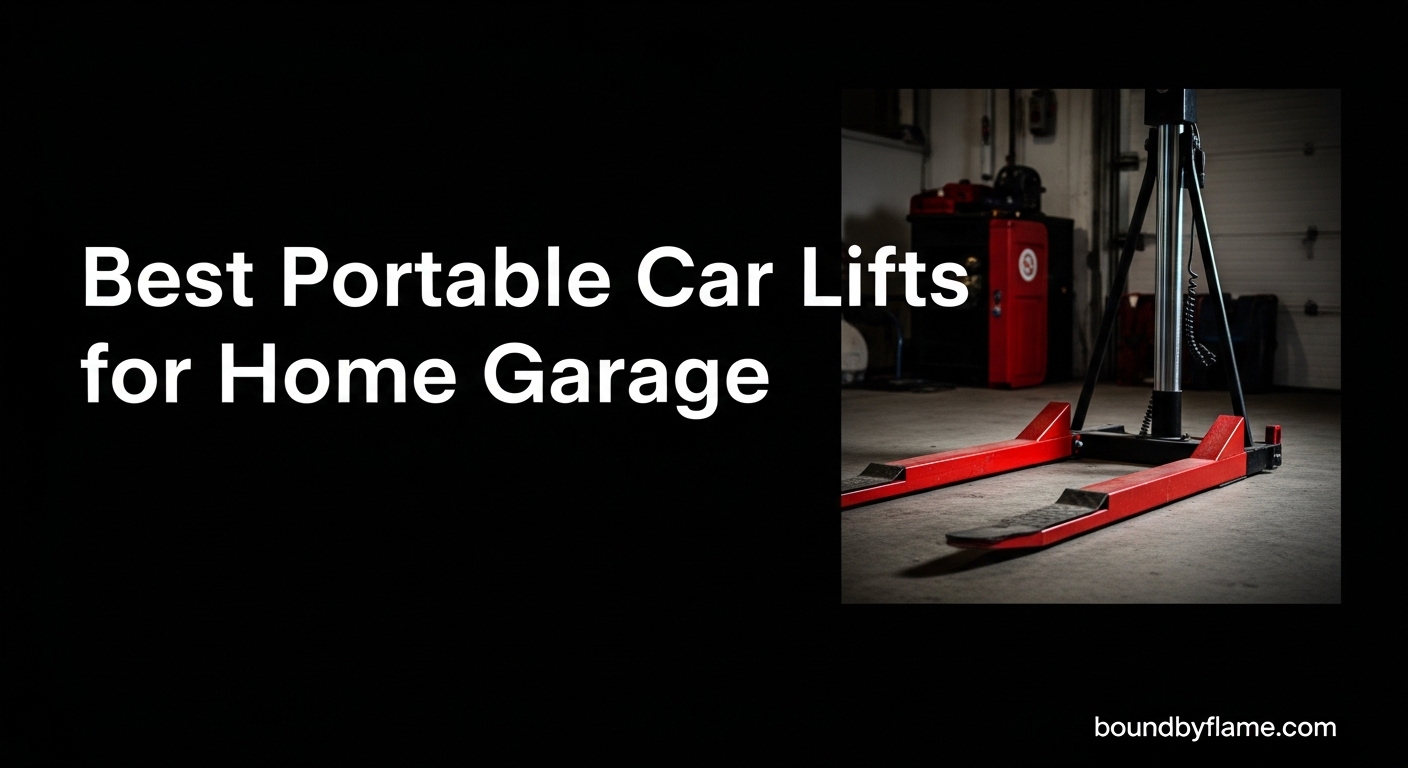 Best Portable Car Lifts for Home Garage