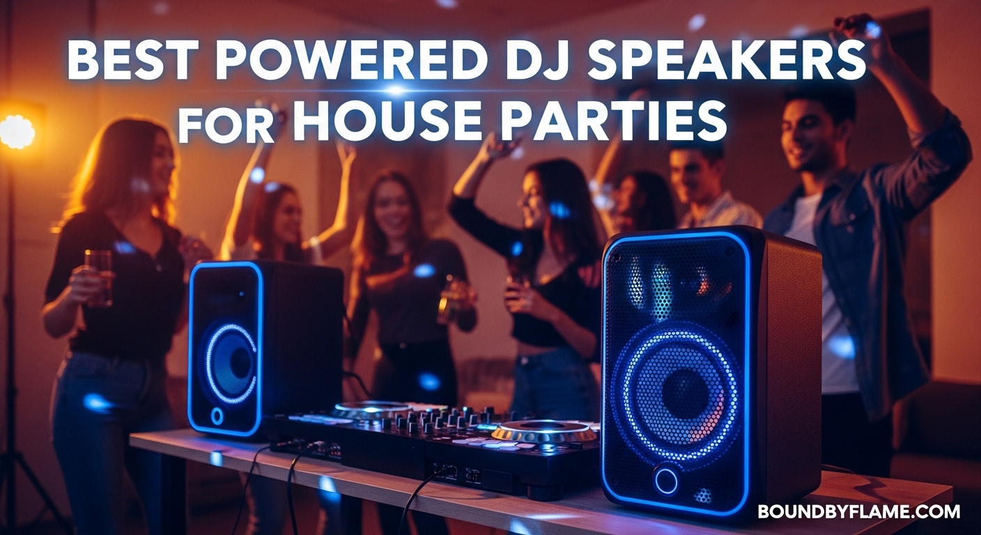 Best Powered DJ Speakers for House Parties