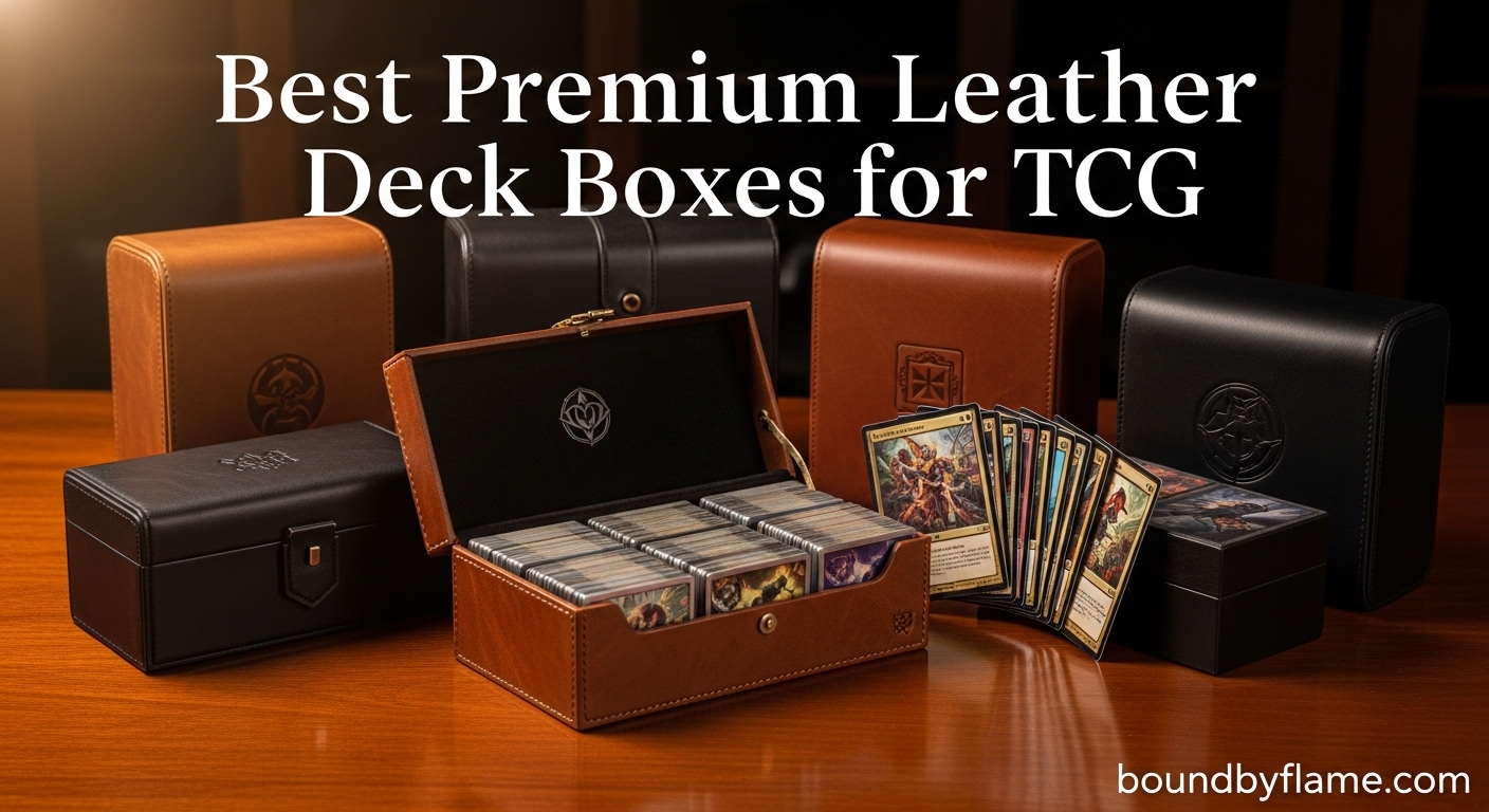 Best Premium Leather Deck Boxes for TCG