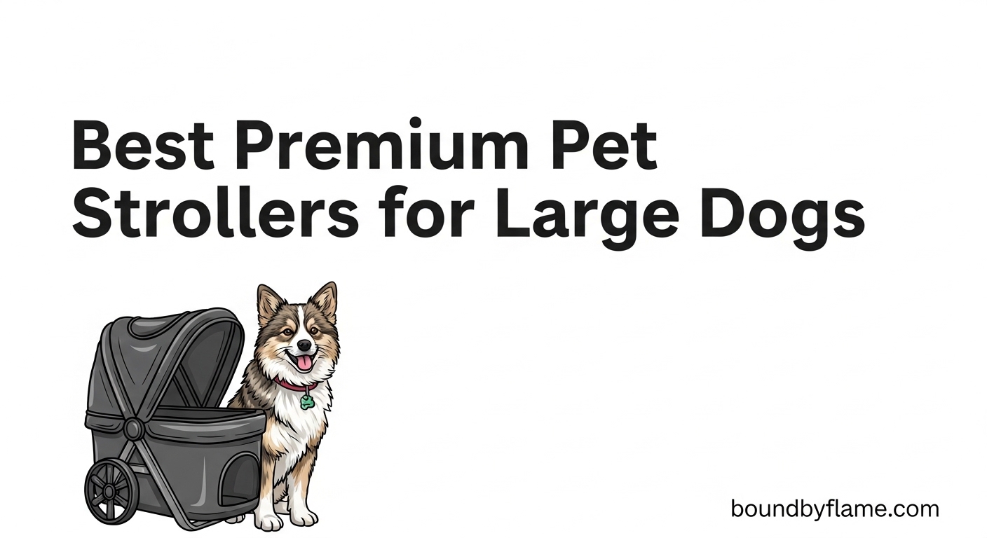 Best Premium Pet Strollers for Large Dogs