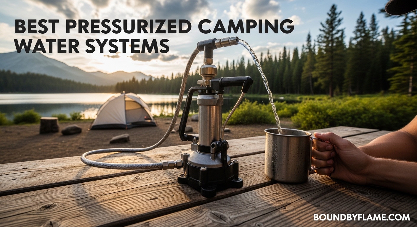 Best Pressurized Camping Water Systems