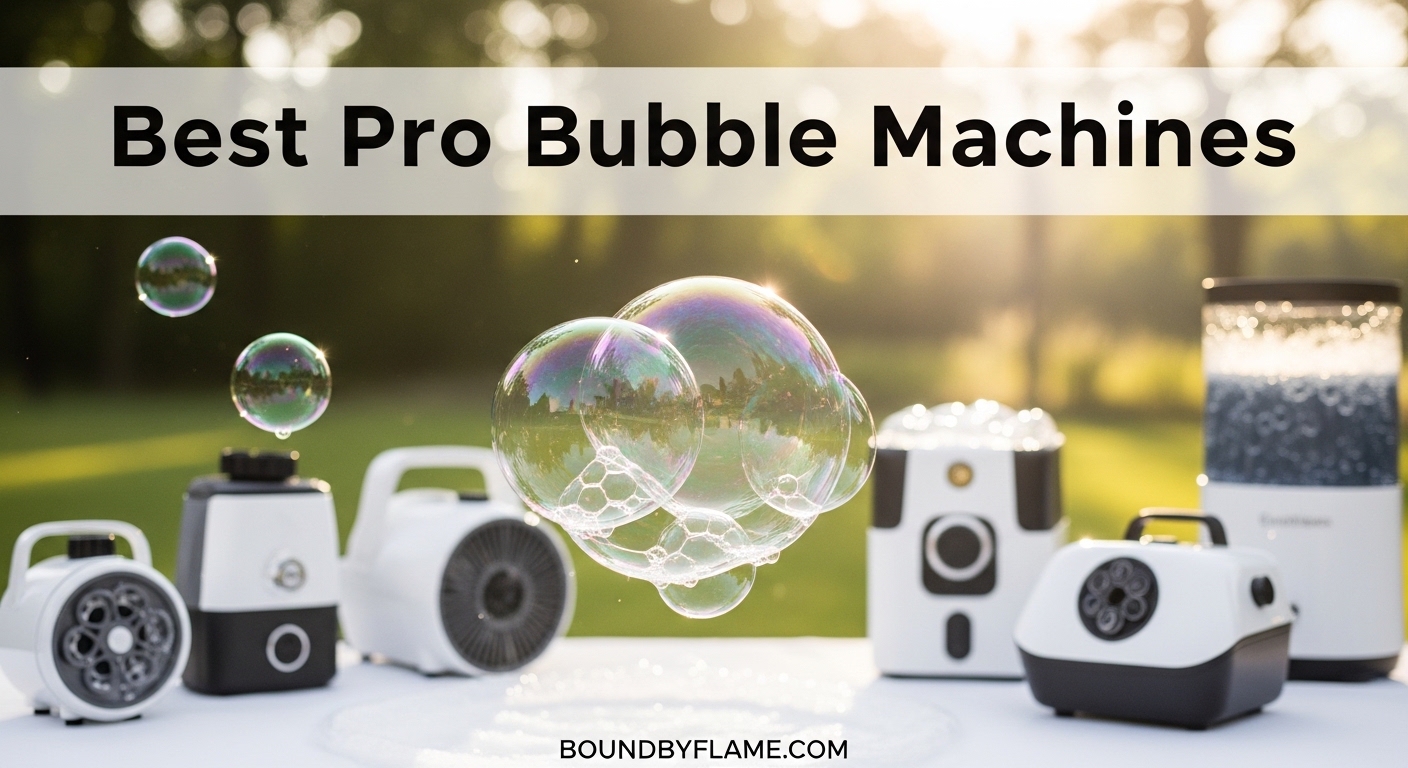 Best Pro Bubble Machines