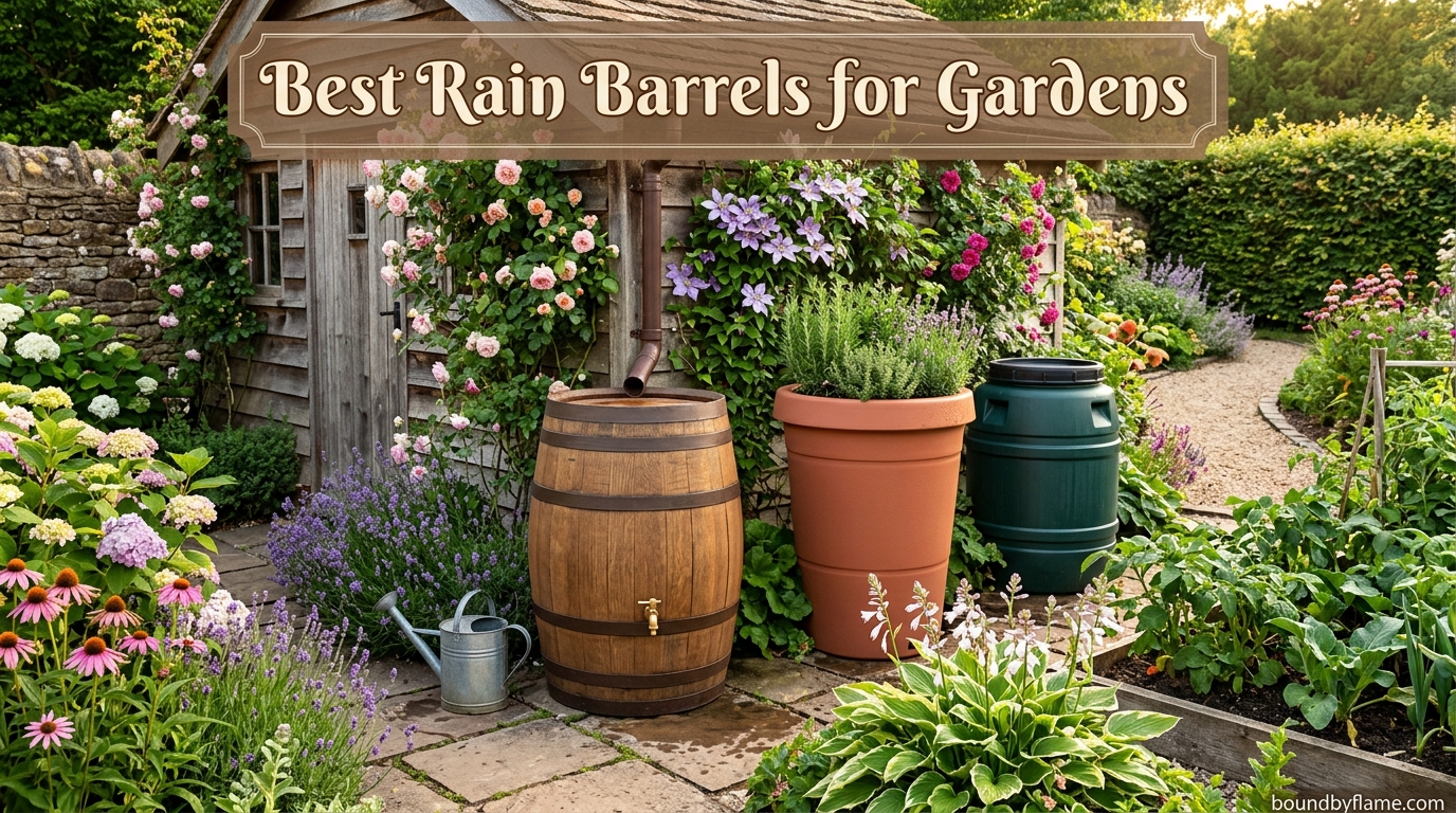 Best Rain Barrels for Gardens