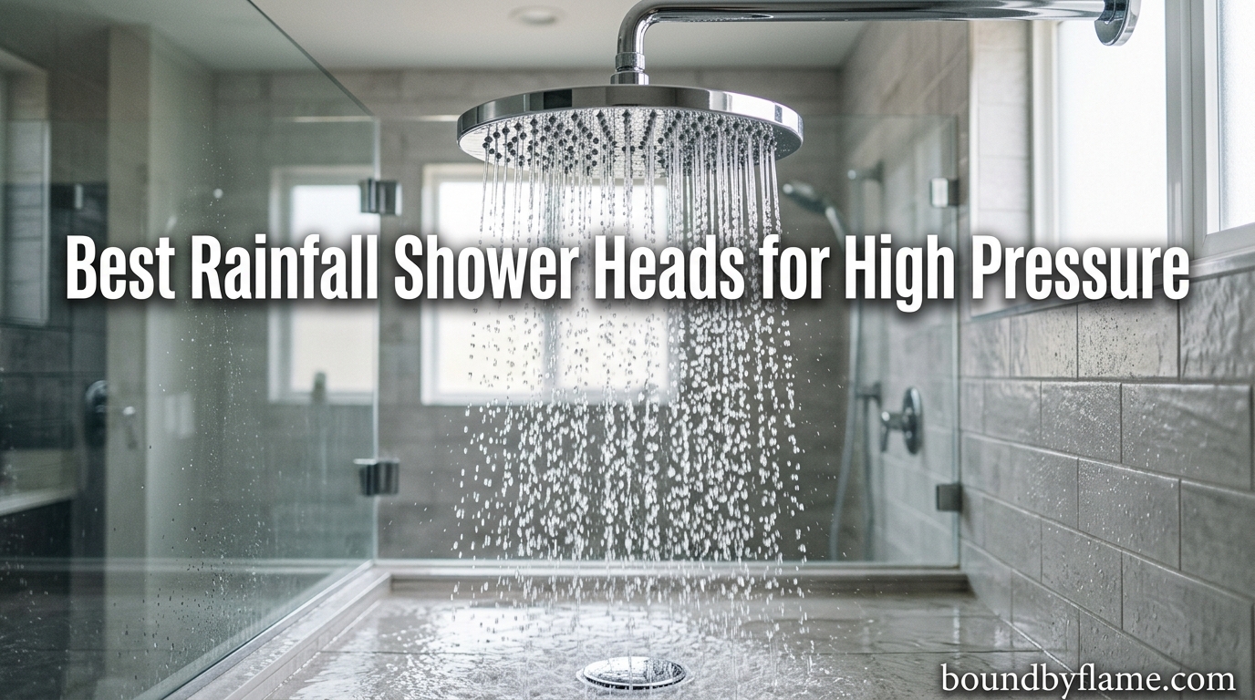 Best Rainfall Shower Heads for High Pressure