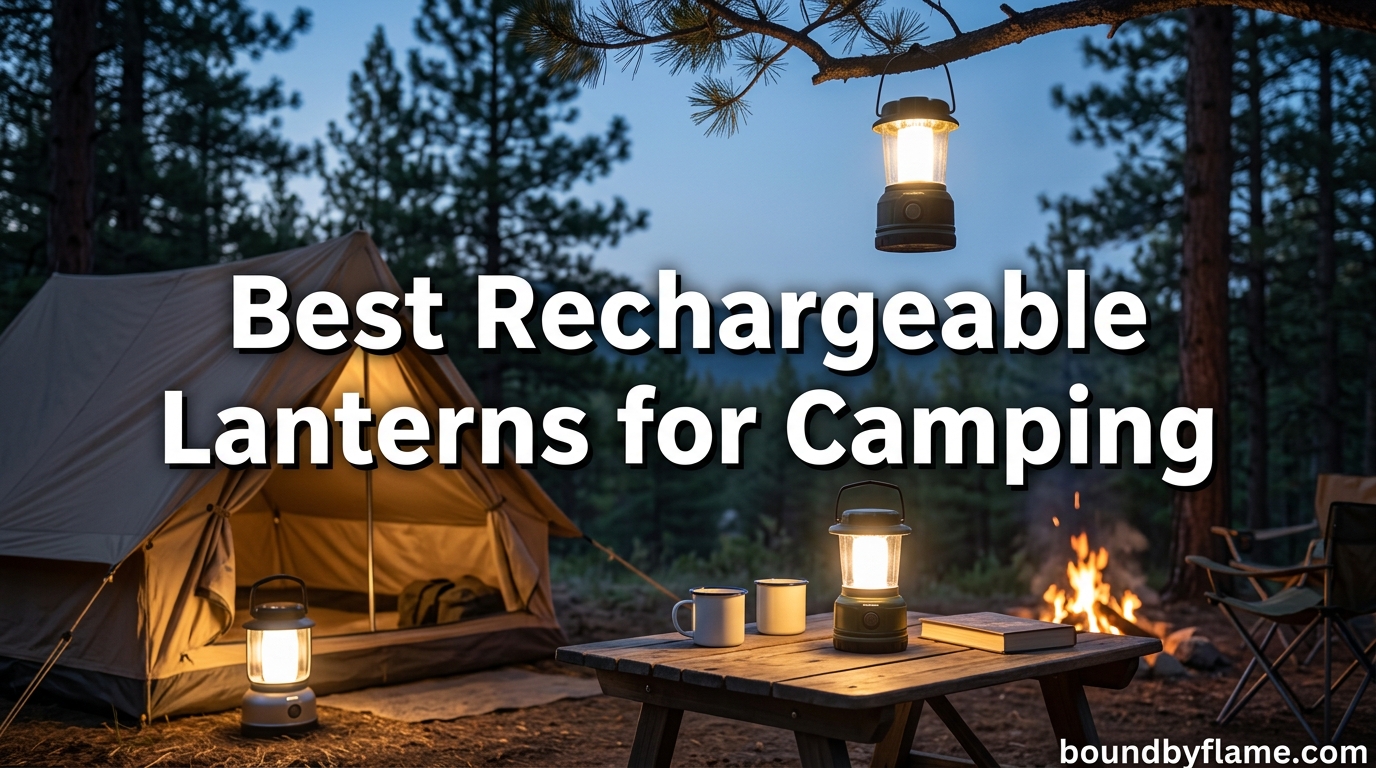 Best Rechargeable Lanterns for Camping