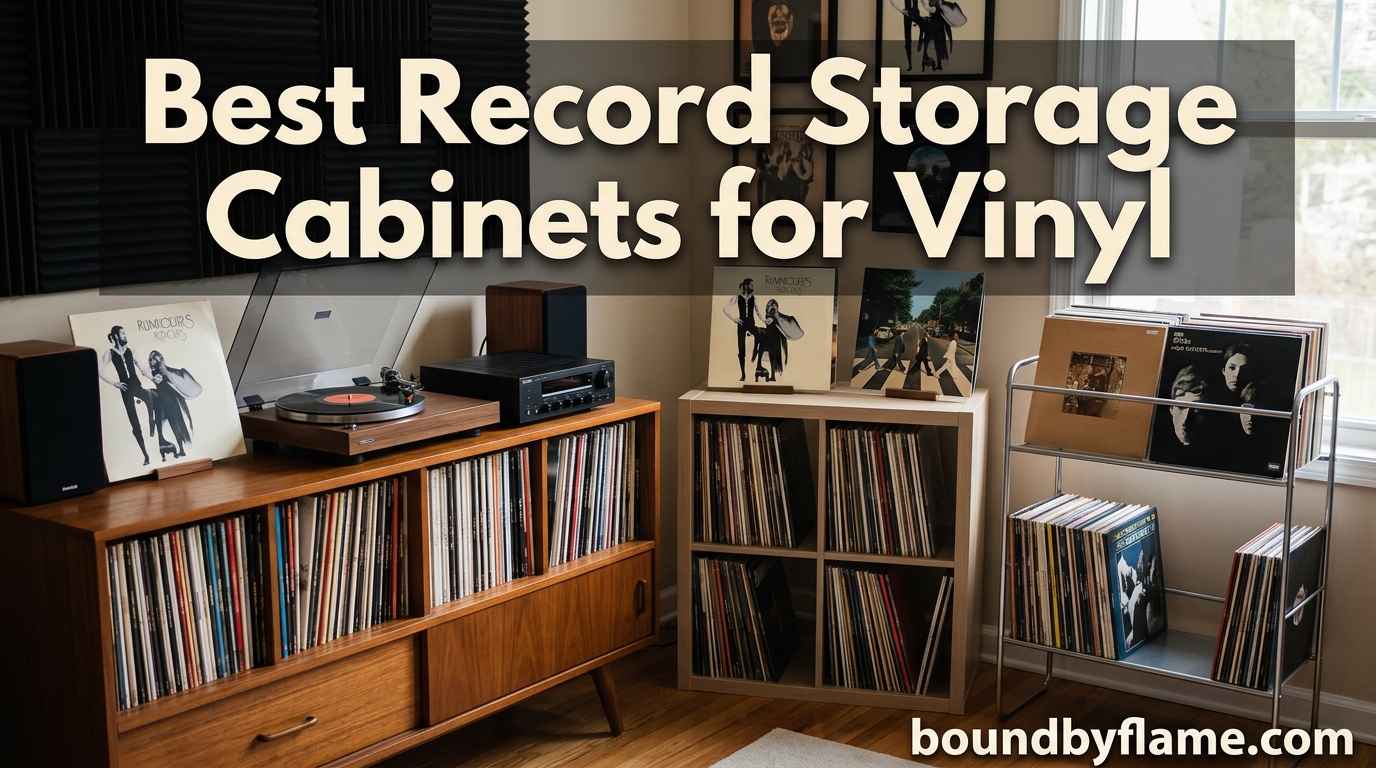 Best Record Storage Cabinets for Vinyl