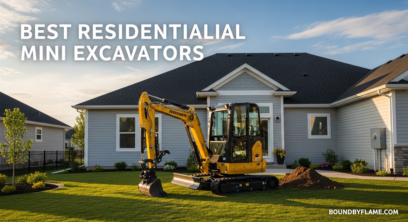 Best Residential Mini Excavators