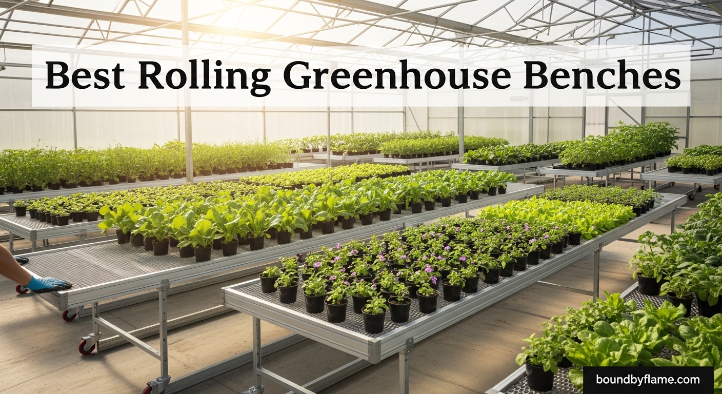 Best Rolling Greenhouse Benches