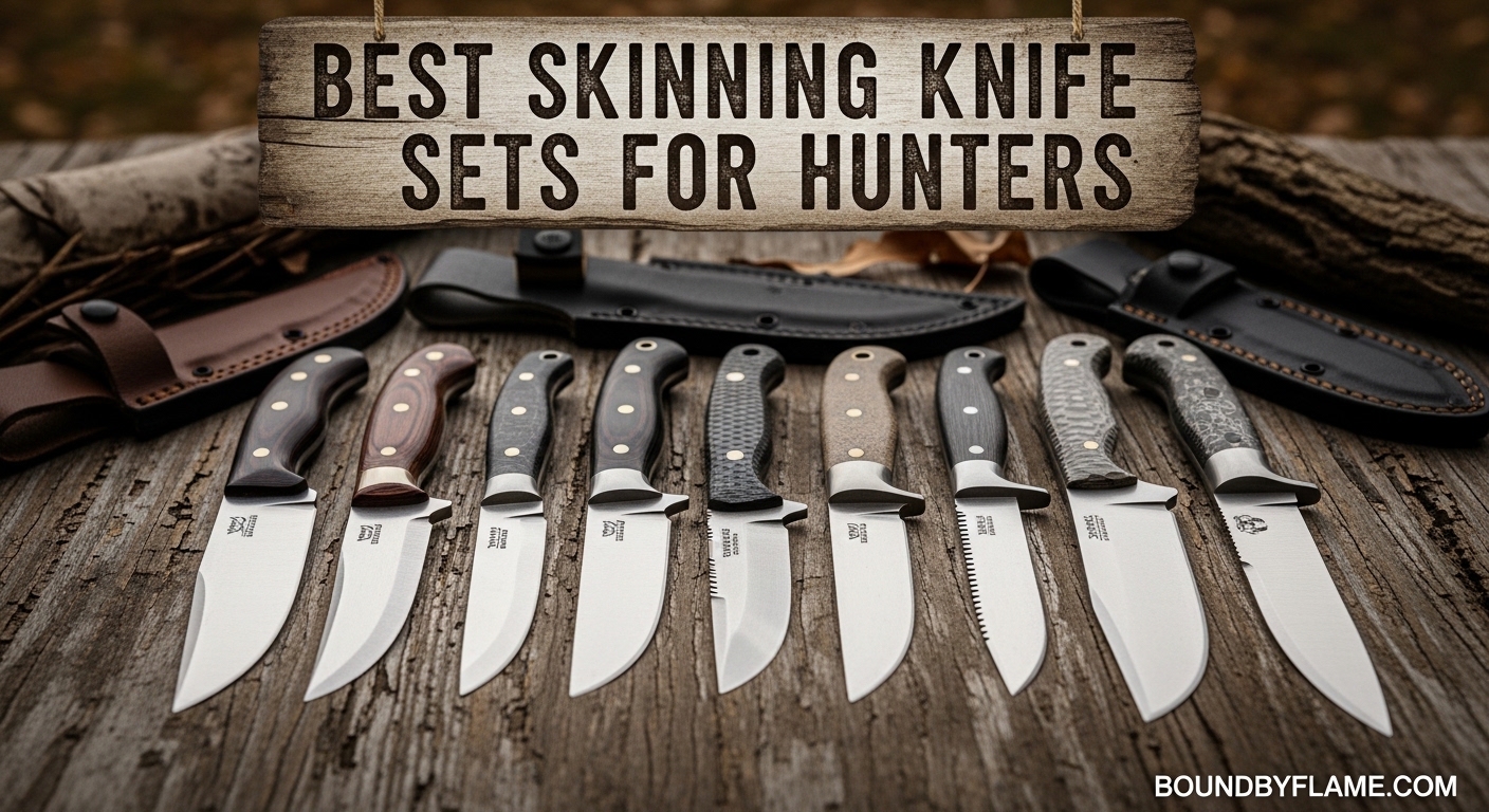Best Skinning Knife Sets for Hunters
