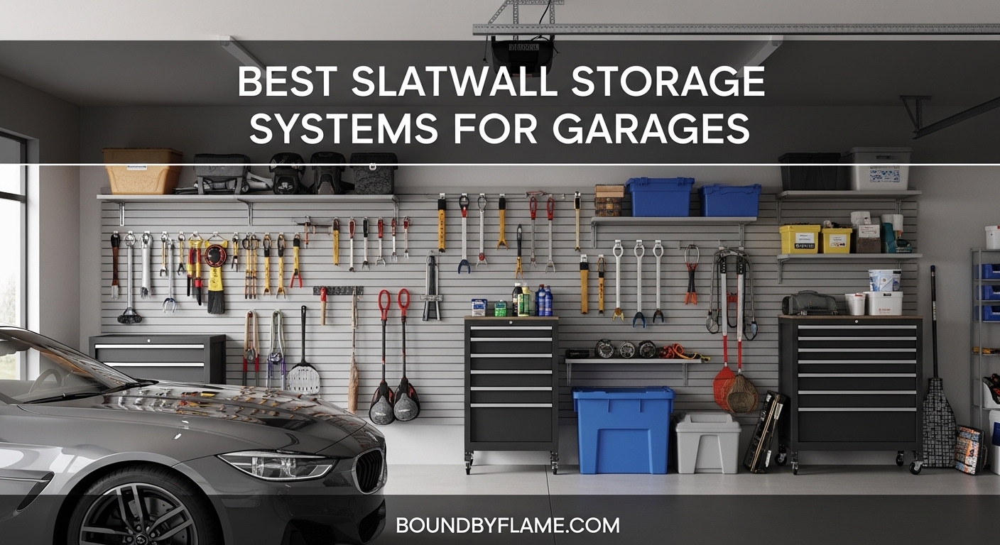 Best Slatwall Storage Systems for Garages