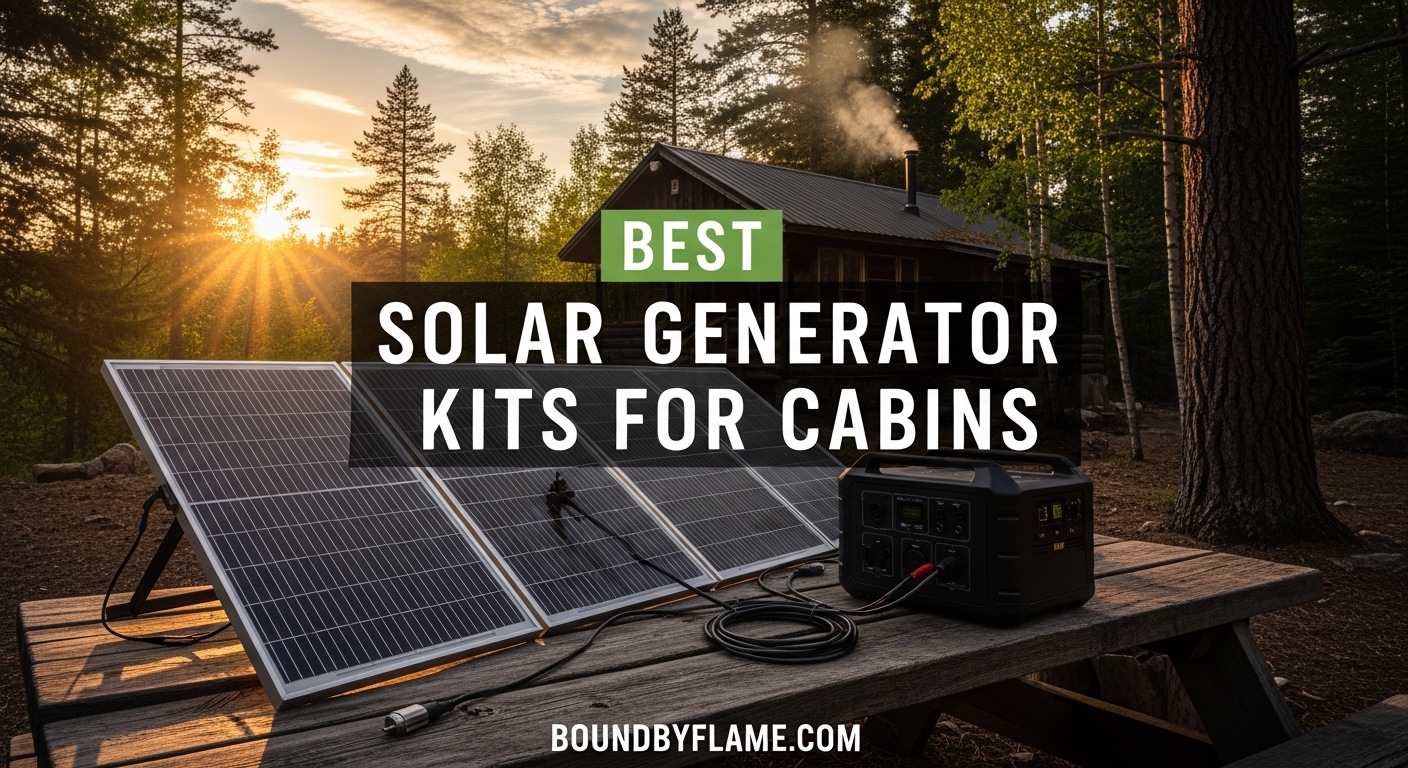 Best Solar Generator Kits for Cabins