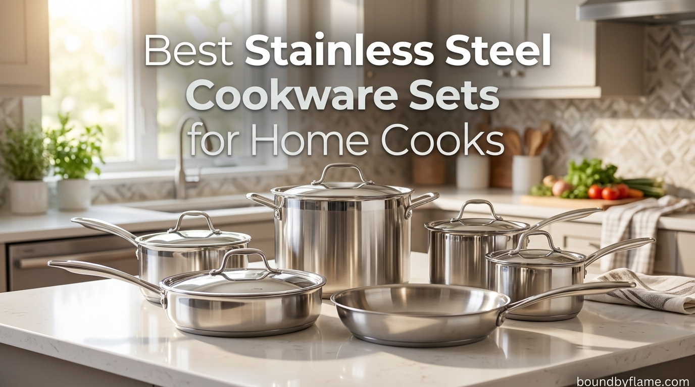 Best Stainless Steel Cookware Sets for Home Cooks