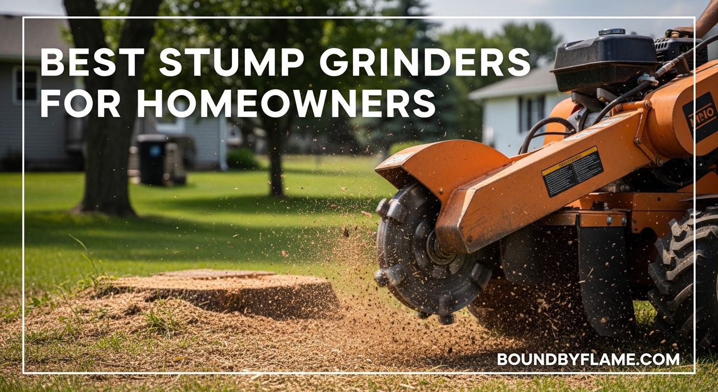 Best Stump Grinders for Homeowners